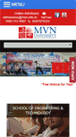 Mobile Screenshot of mvn.edu.in